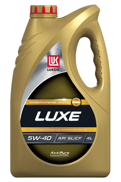 Моторное масло Лукойл Люкс API SL/CF 5W-40, 4л